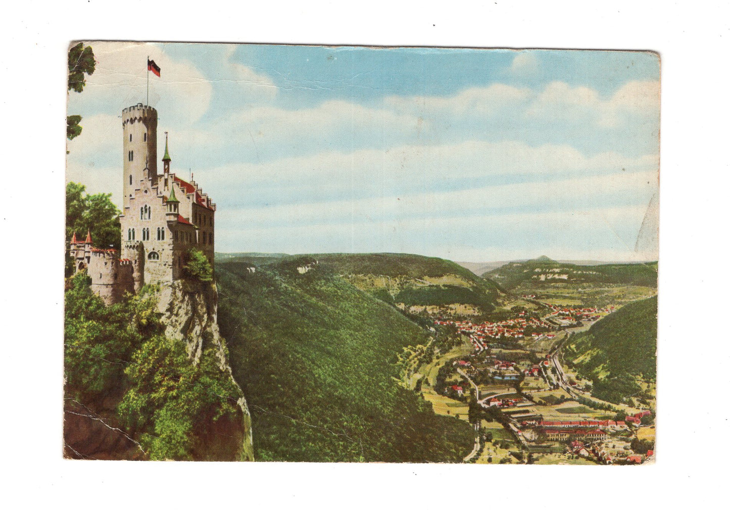 Ansichtskarte Schloss Lichtenstein / Schwäbische Alb