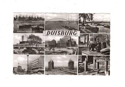 Ansichtskarte Duisburg / Hüttenwerk Rheinhausen +++ / M1-63