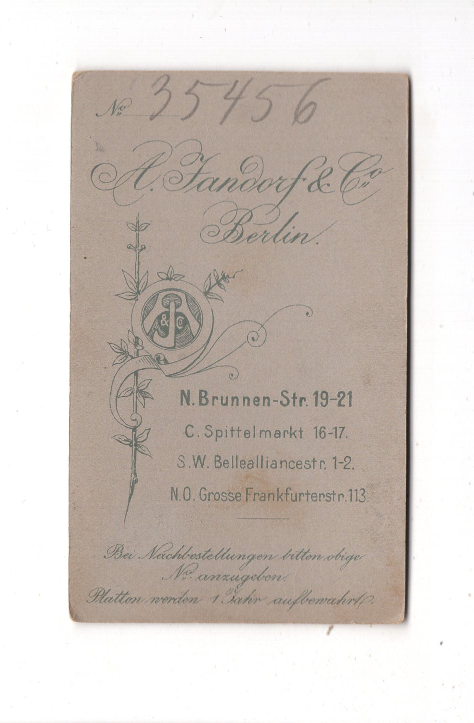 Fotografie Niedlicher kleiner Junge - Berlin 1890er / CDV M1-25