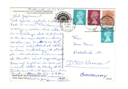 Ansichtskarte Broad Haven / Wales / M1-68