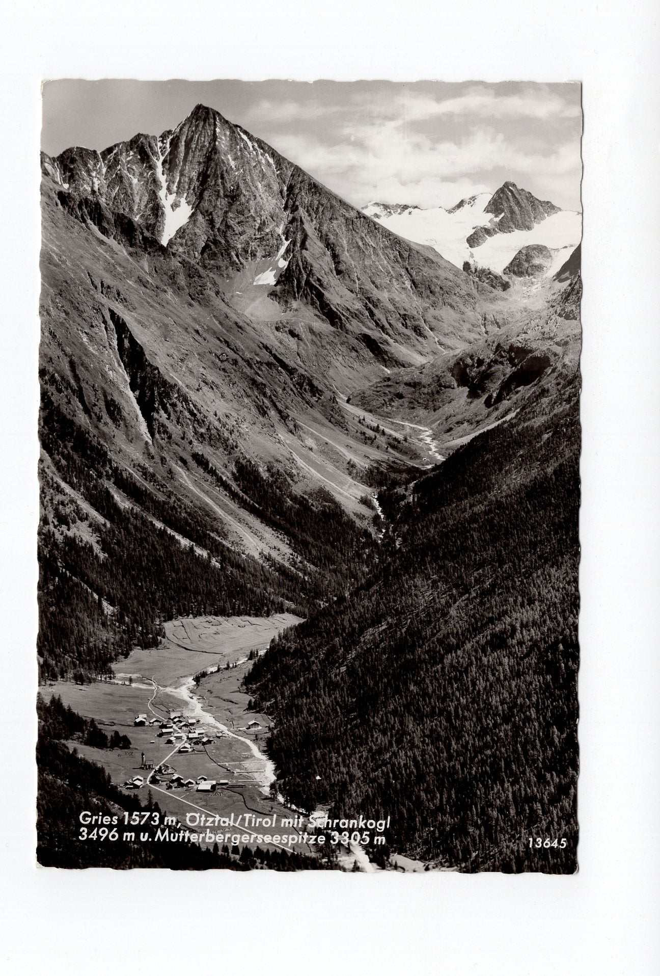 Ansichtskarte Gries / Ötztal / Tirol / Österreich