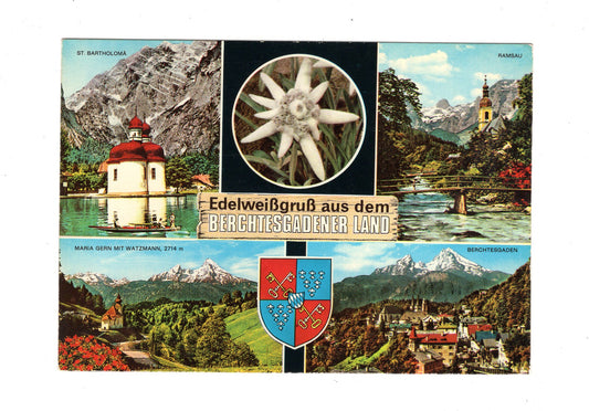 Ansichtskarte Berchtesgadener Land