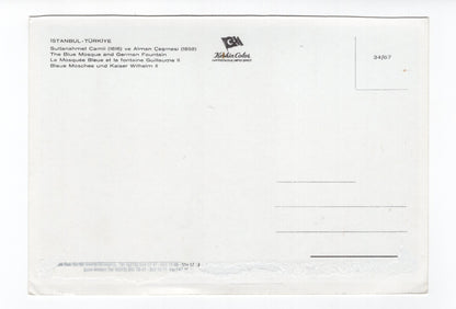 Ansichtskarte Istanbul / Blaue Moschee / Türkei