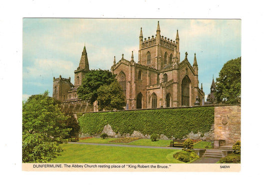Ansichtskarte Dunfermline / Abbey Church / Schottland / M1-68