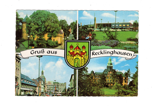 Ansichtskarte Recklinghausen / Engelsburg +++