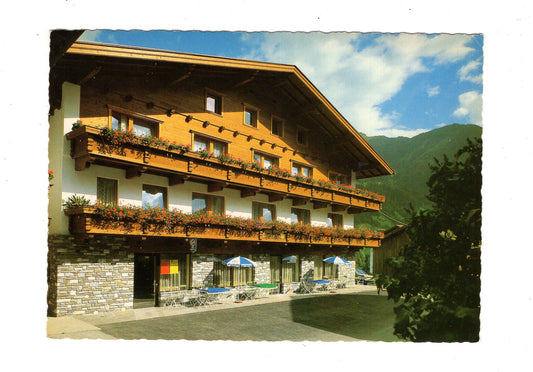 Ansichtskarte Gasthof-Pension Zillertaler Weinstadl / Hippach / Zillertal / Tirol / Österreich