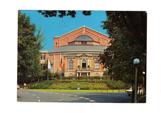 Ansichtskarte Bayreuth / Festspielhaus