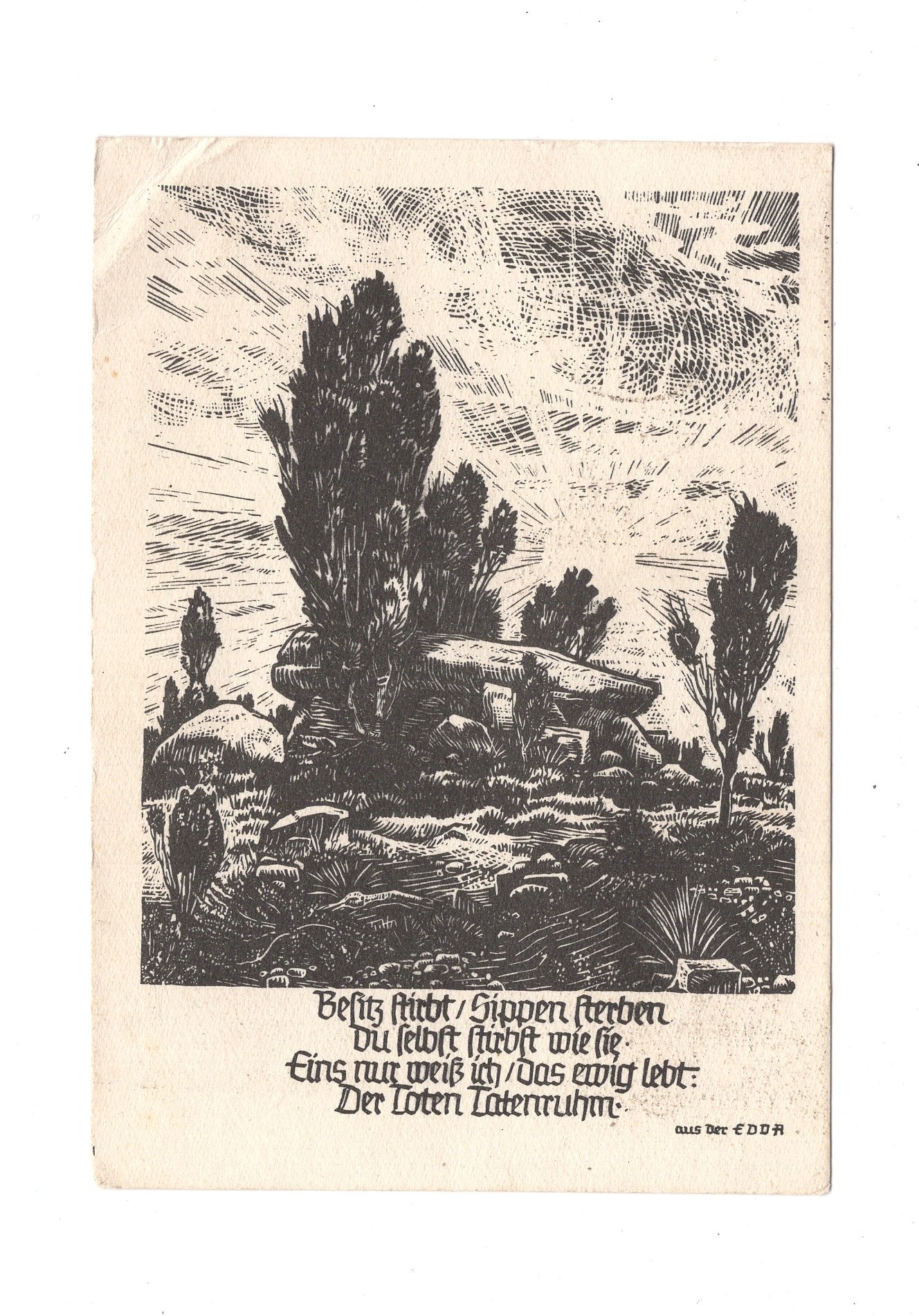 Ansichtskarte / Feldpost - 1940