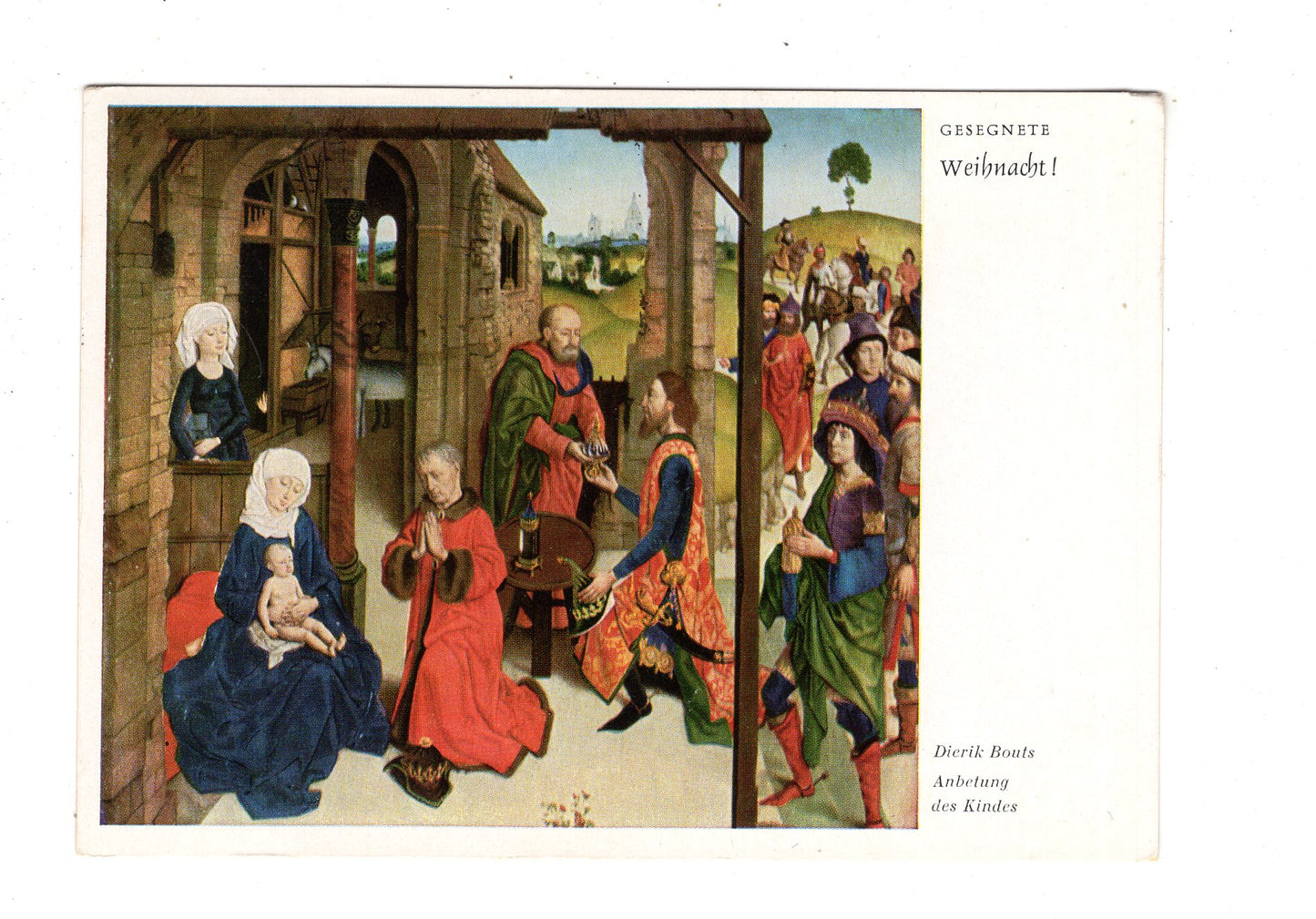 Ansichtskarte Feiertage / Frohe Weihnachten / K1-60