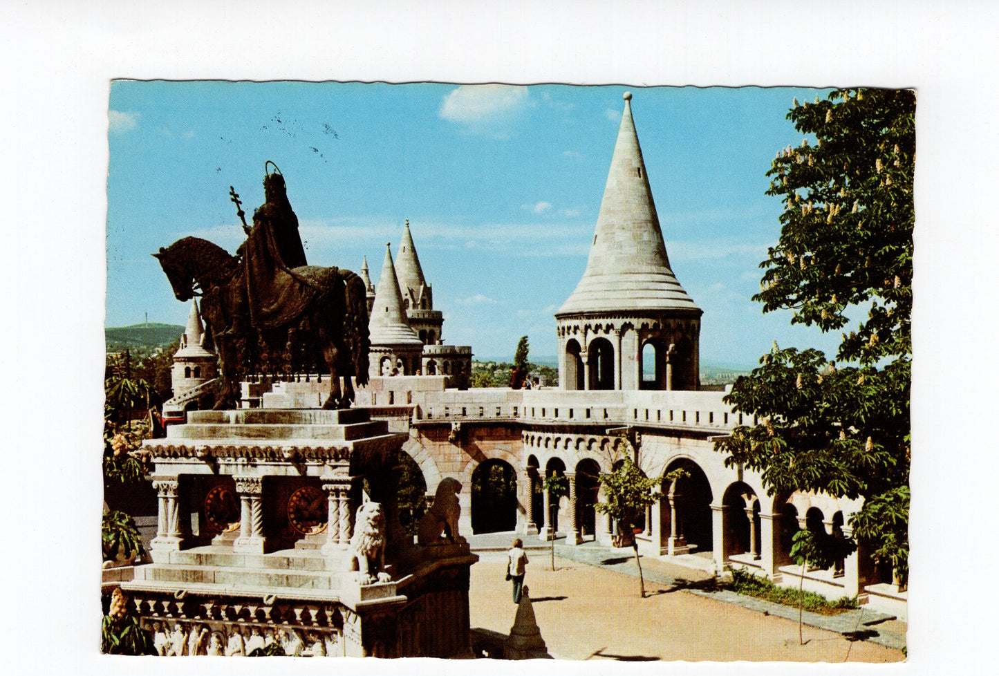 Ansichtskarte Budapest / Fischerbastei / Ungarn