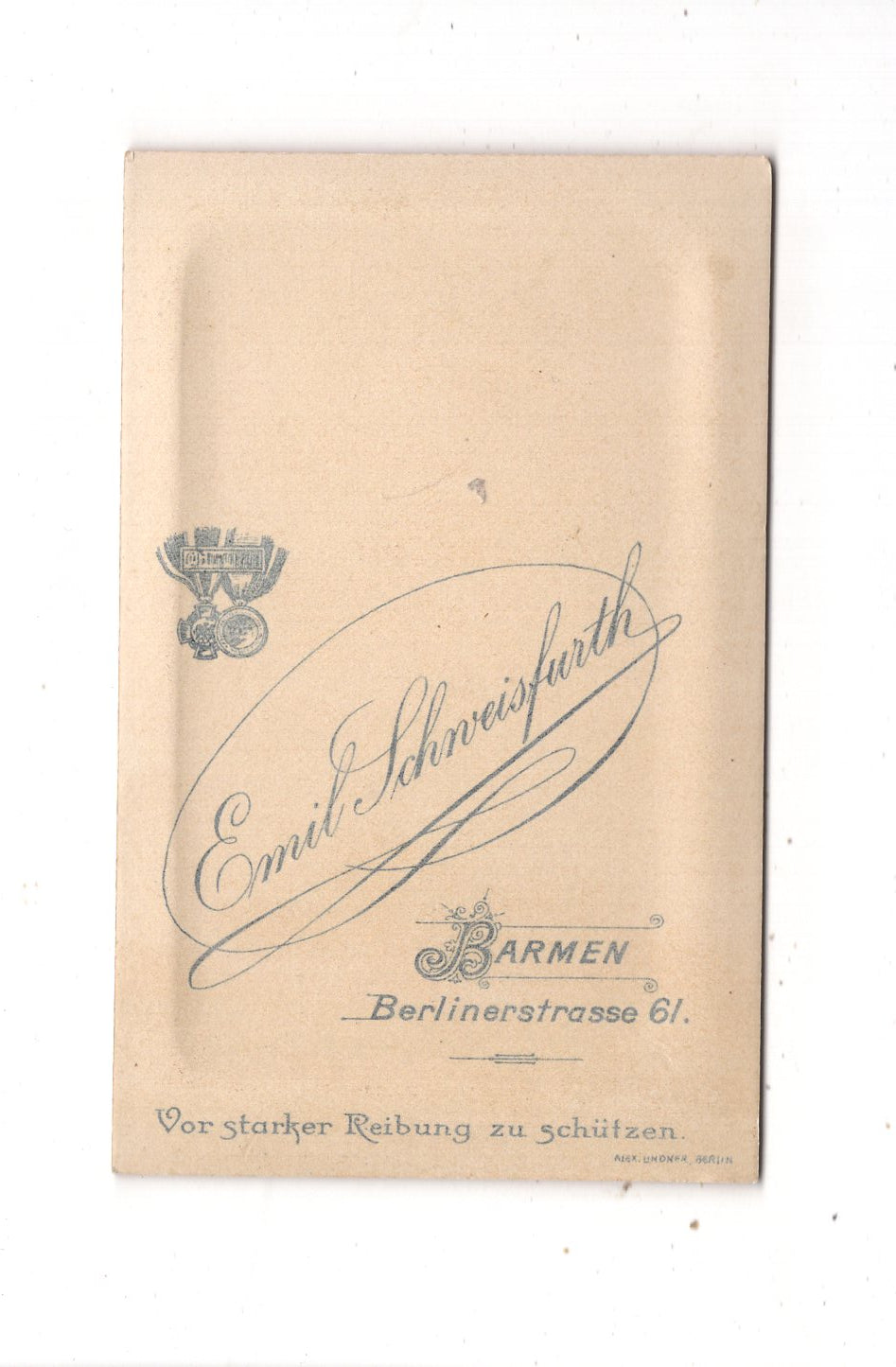 Fotografie Feine Dame - Barmen 1880er
