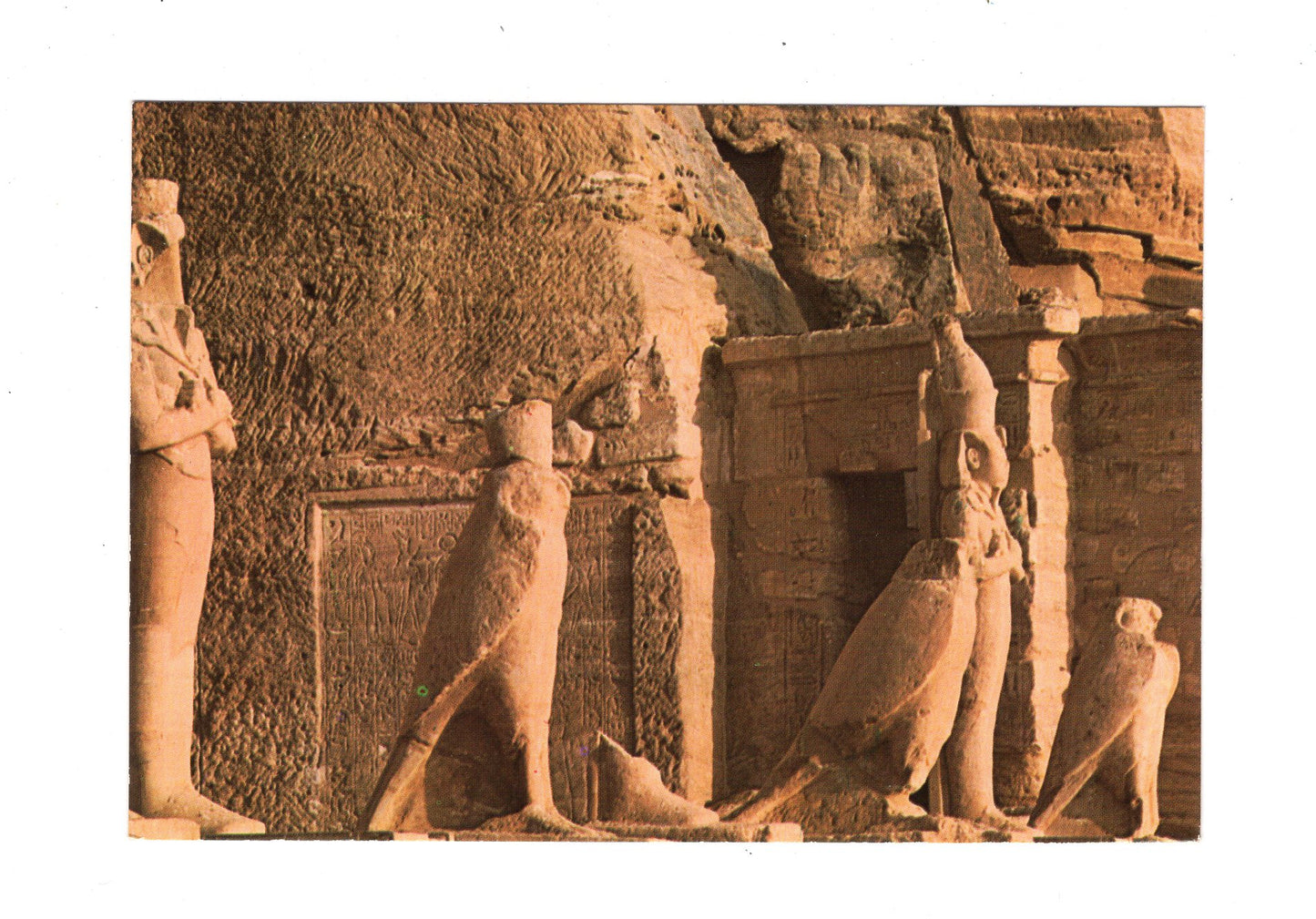 Ansichtskarte Abu-Simbel / Rock Temple of Ramses II / Ägypten