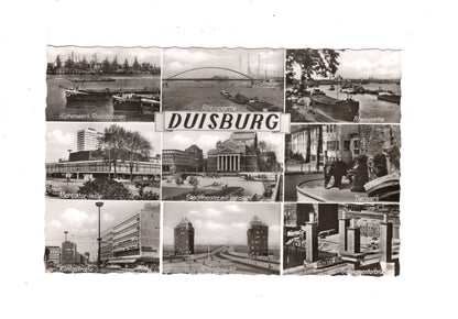 Ansichtskarte Duisburg / Hüttenwerk Rheinhausen +++ / M1-63
