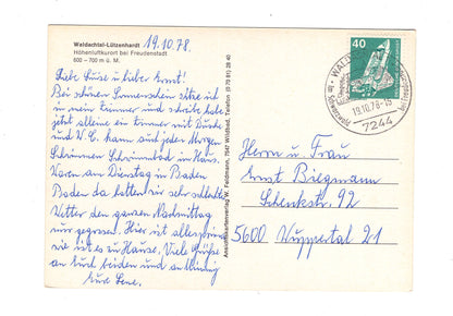 Ansichtskarte Waldachtal-Lützenhardt bei Freudenstadt