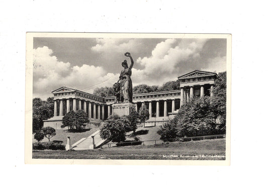 Ansichtskarte München / Bavaria mit Ruhmeshalle / I1-67