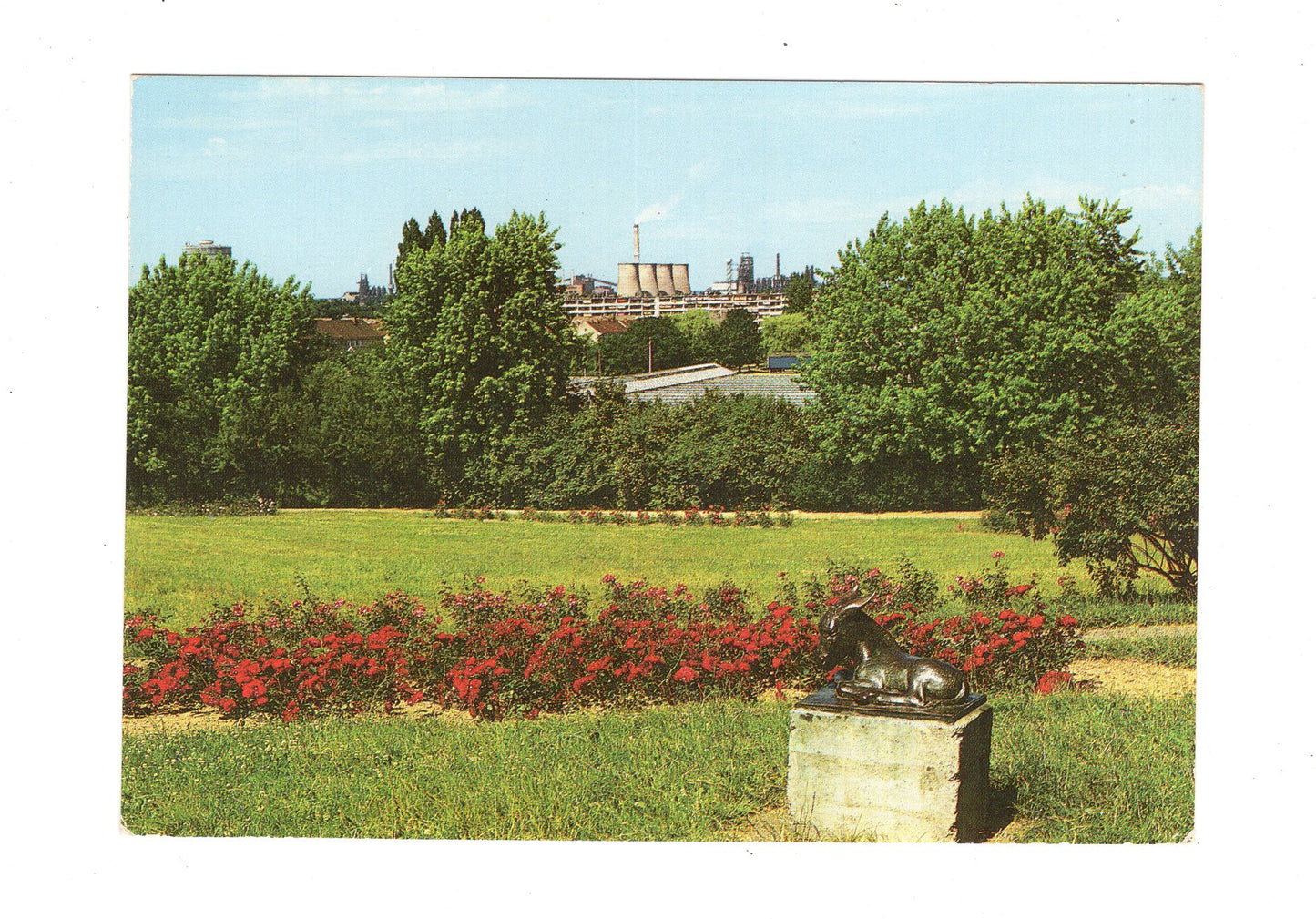 Ansichtskarte Eisenhüttenstadt / Blick vom Rosenhügel