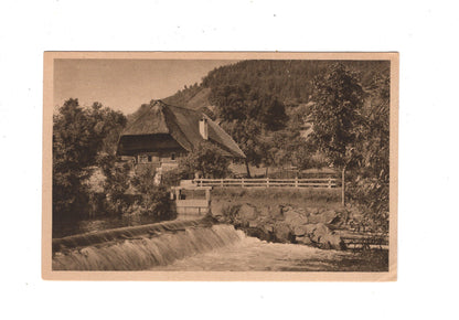 Ansichtskarte Schwarzwaldhaus bei Gutach / Schwarzwald / K1-57