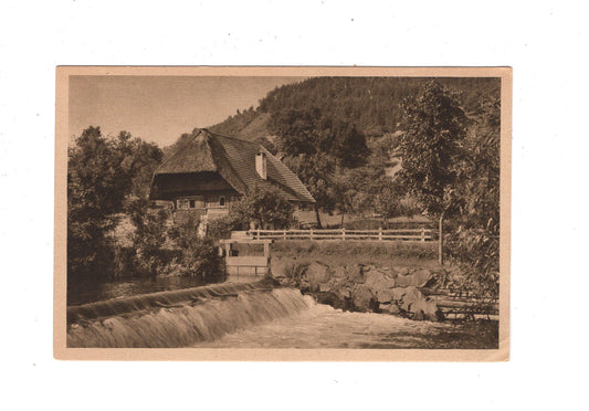 Ansichtskarte Schwarzwaldhaus bei Gutach / Schwarzwald / K1-57