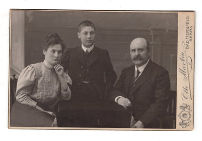 Fotografie Schönes Familienbild - Bad Hersfeld / Bebra 1900er / CAB U-19