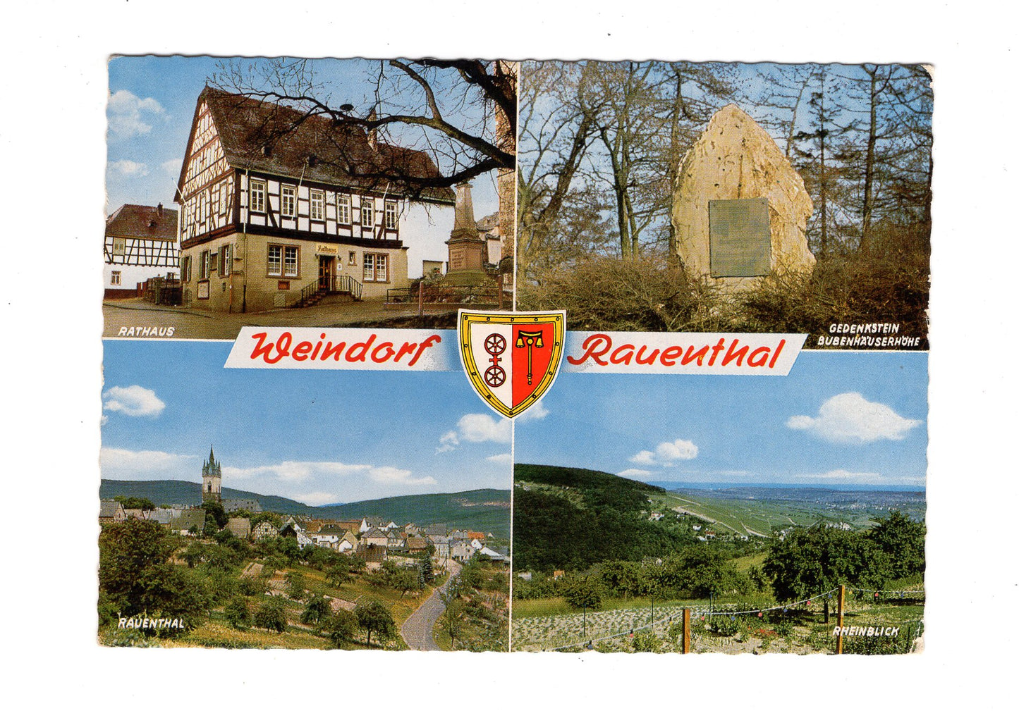 Ansichtskarte Weindorf Rauenthal / Rheingau