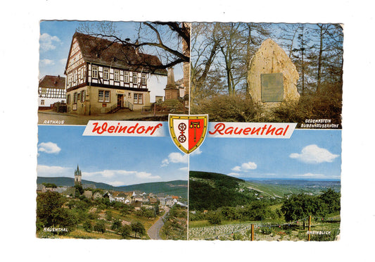 Ansichtskarte Weindorf Rauenthal / Rheingau