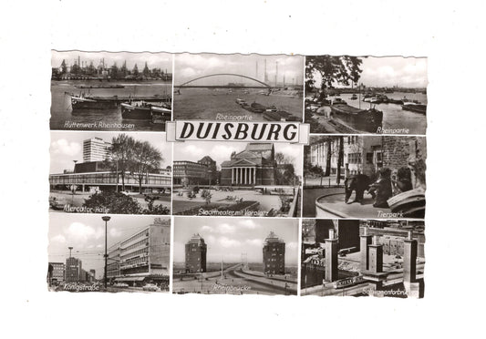 Ansichtskarte Duisburg / Hüttenwerk Rheinhausen +++ / M1-63