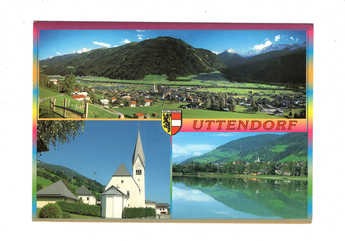Ansichtskarte Uttendorf / Salzburger Land / Österreich