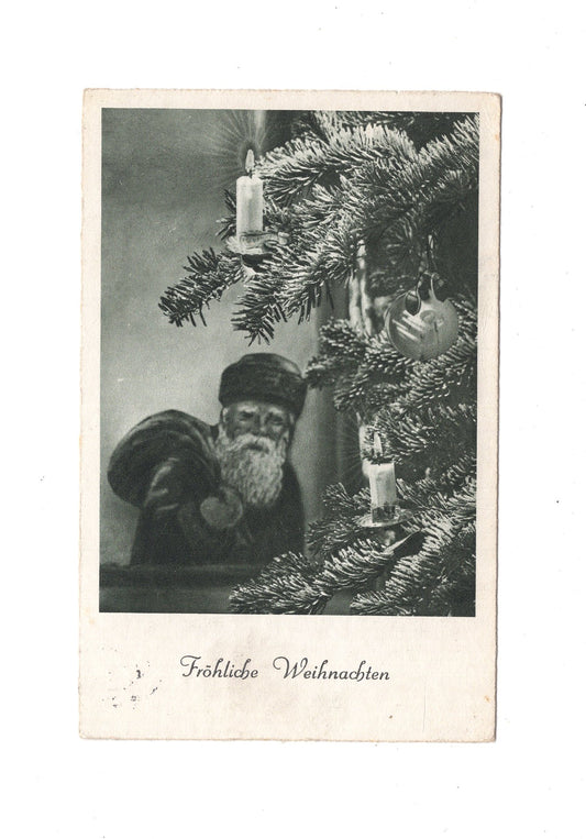 Ansichtskarte / Feldpost Frohe Weihnachten - Freiberg 1940