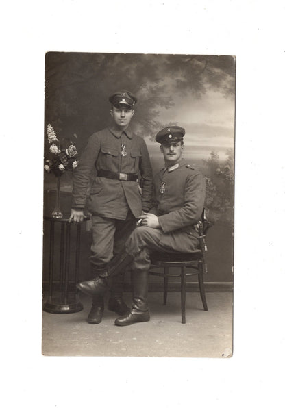 Ansichtskarte Soldaten / Soldatenportrait mit Orden - Bamberg
