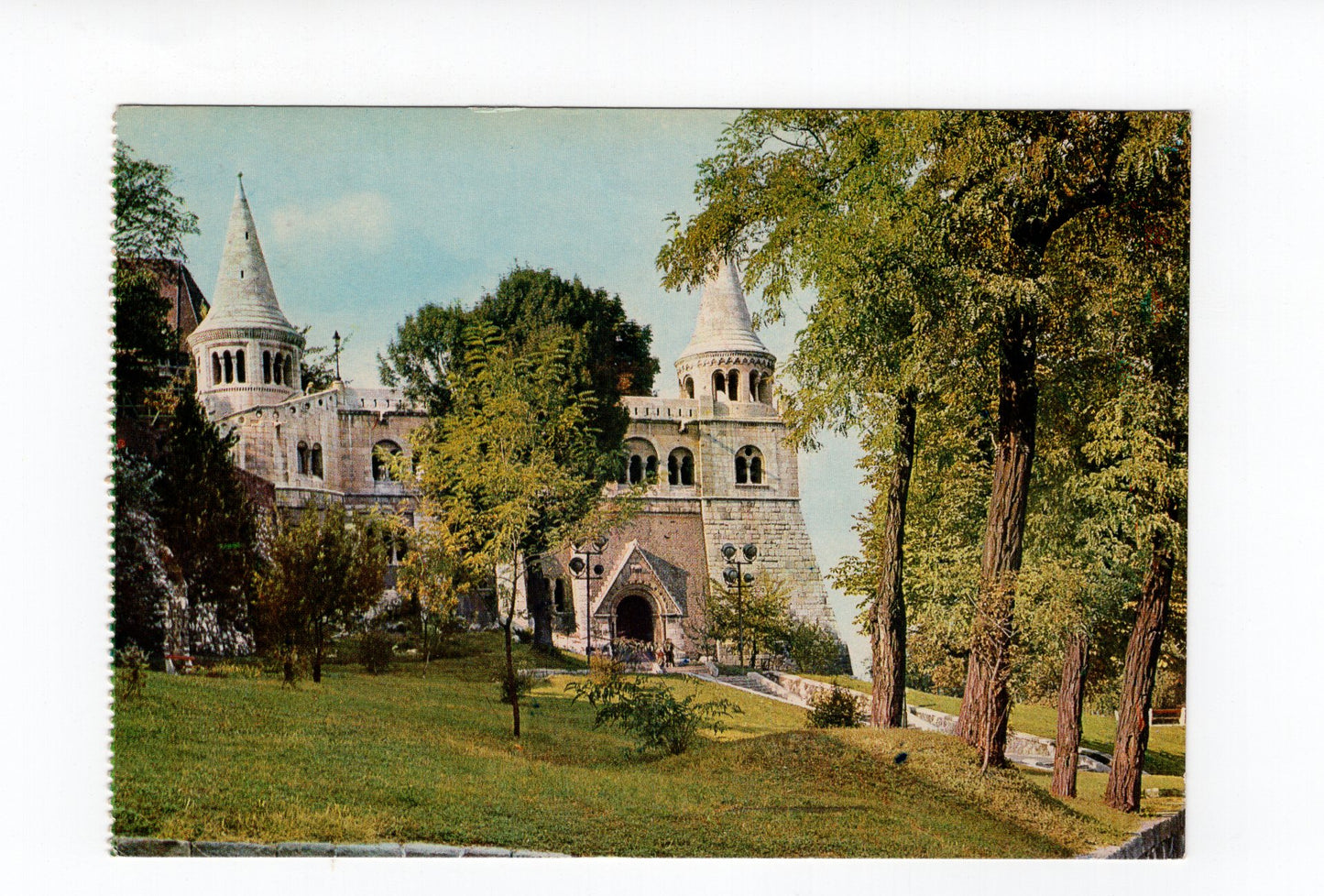 Ansichtskarte Budapest / Fischerbastei / Ungarn