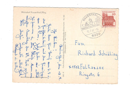 Ansichtskarte Weindorf Rauenthal / Rheingau