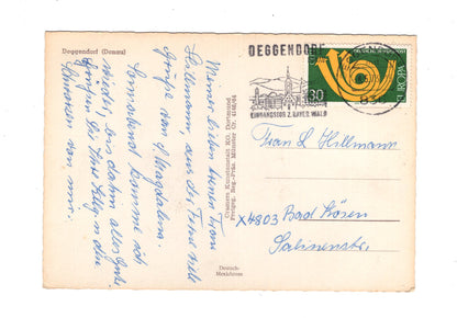 Ansichtskarte Deggendorf an der Donau / Bayerischer Wald