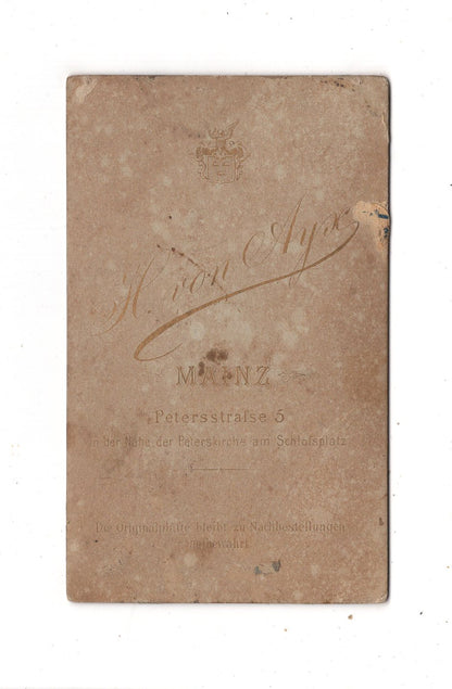 Fotografie Feine Jungen - Mainz 1880er