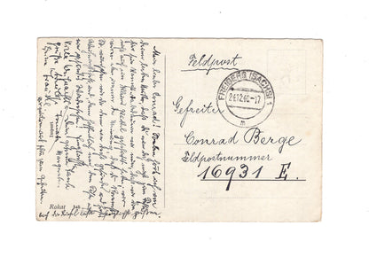 Ansichtskarte / Feldpost Frohe Weihnachten - Freiberg 1940