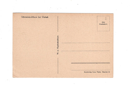 Ansichtskarte Schwarzwaldhaus bei Gutach / Schwarzwald / K1-57
