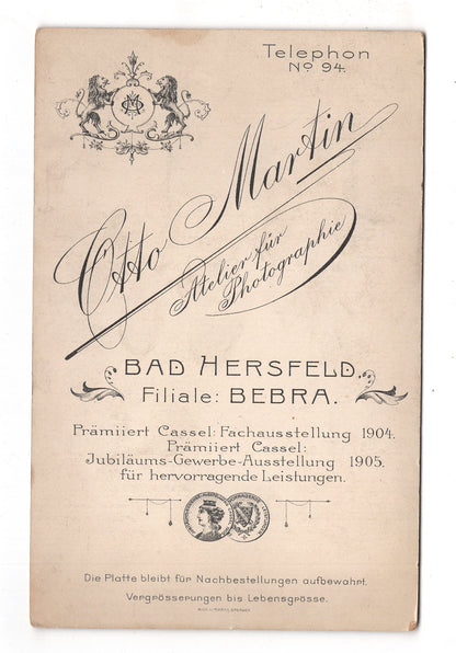 Fotografie Schönes Familienbild - Bad Hersfeld / Bebra 1900er / CAB U-19