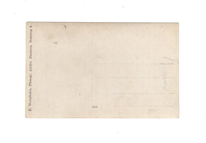 Ansichtskarte Soldaten / Soldatenportrait mit Orden - Bamberg