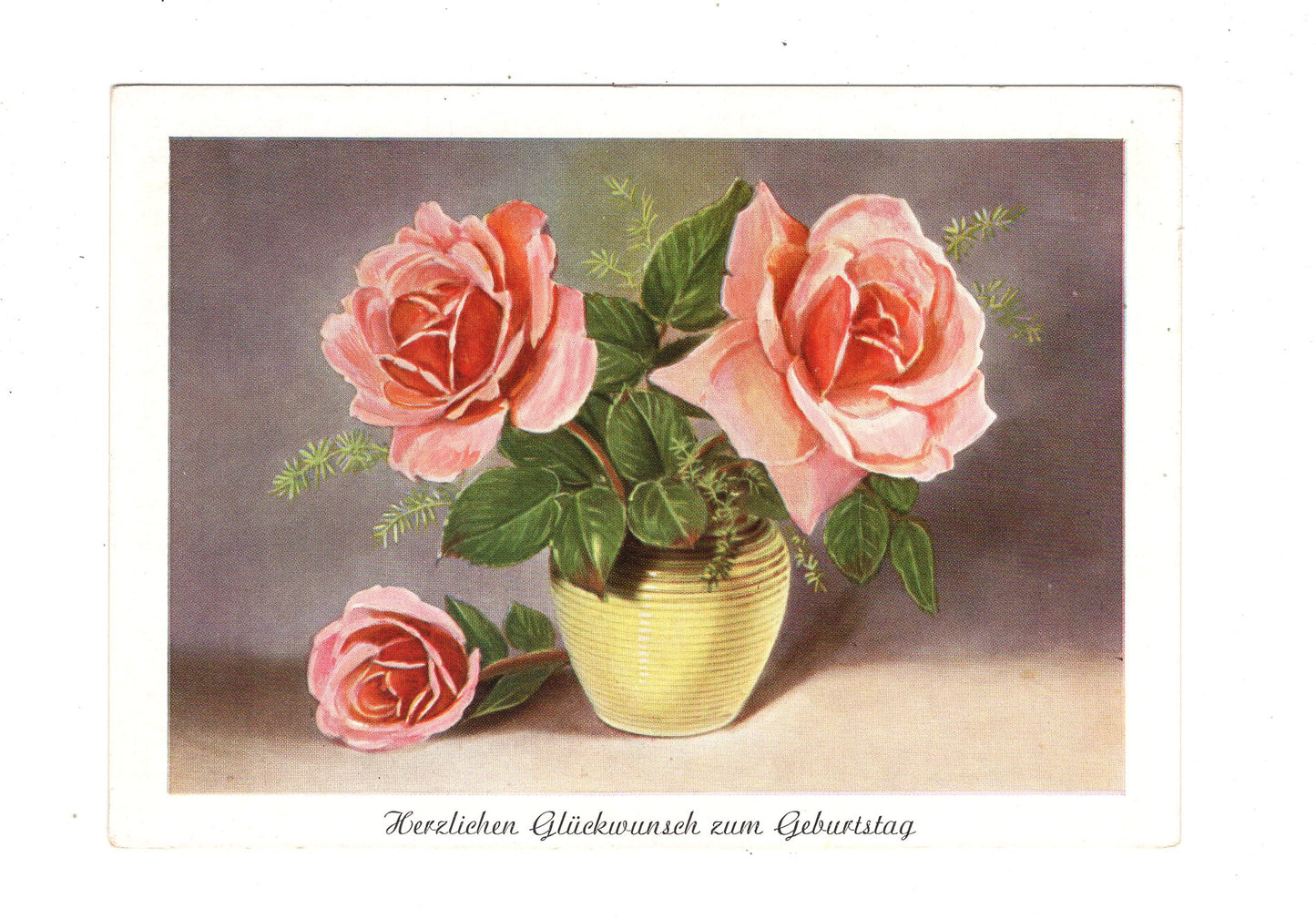 Ansichtskarte Glückwünsche / Glückwunsch zum Geburtstag / L1-56