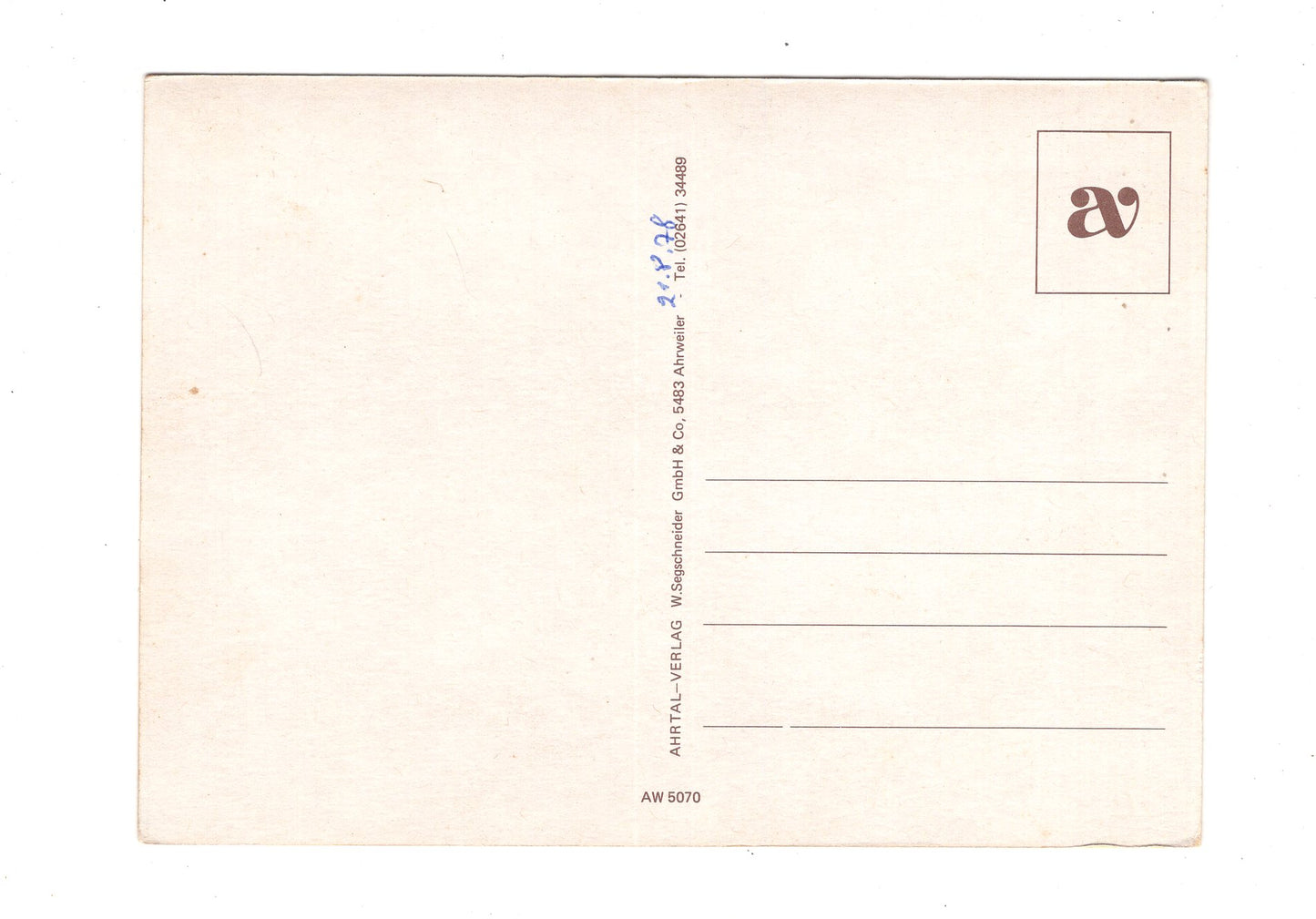 Ansichtskarte Ahrweiler - Rotweinmetropole der Ahr