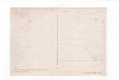 Ansichtskarte Gehöft in Hirschsprung bei Altenberg im Erzgebirge