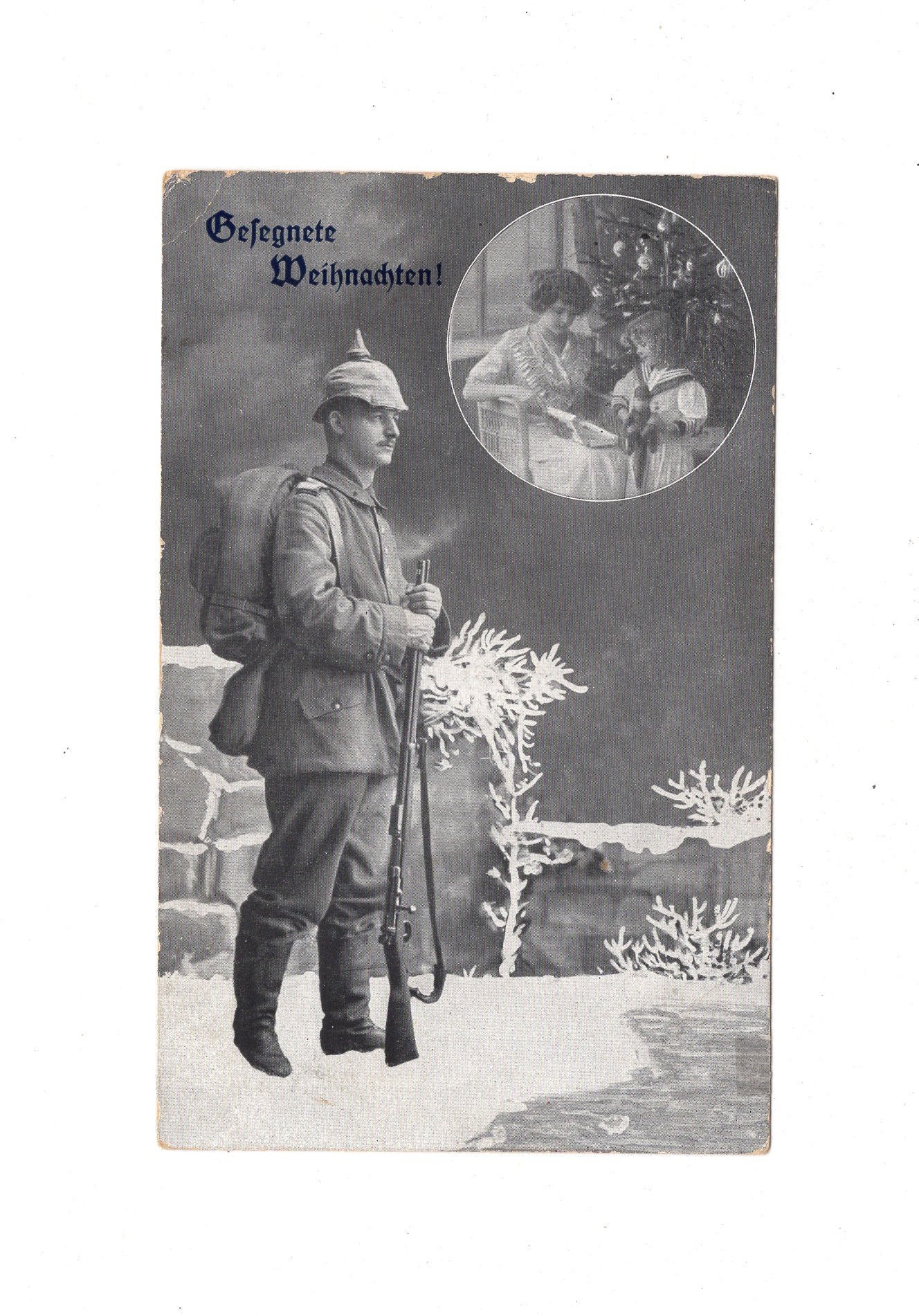 Ansichtskarte / Feldpost / Patriotische Karte - 1916