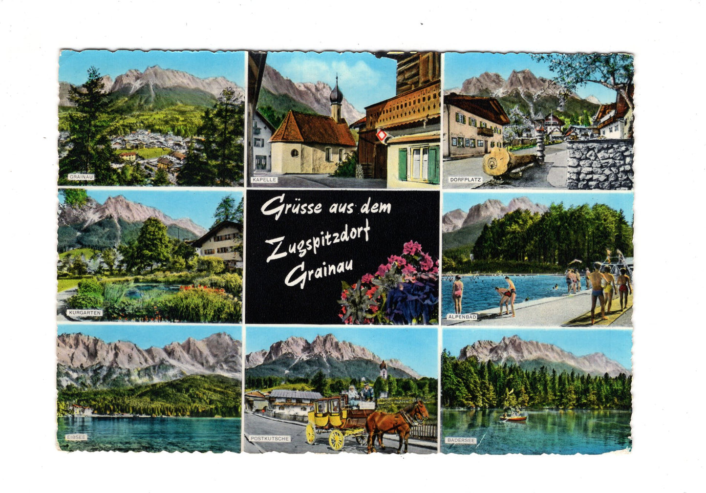 Ansichtskarte Zugspitzdorf Grainau / I1-51