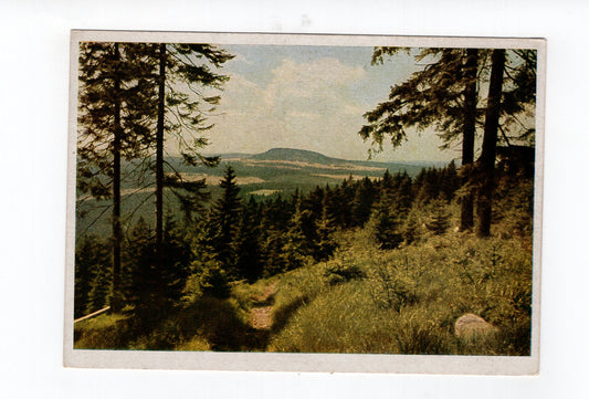 Ansichtskarte Erzgebirge / Vom Fichtelberg zum Spitzberg bei Gottesgab