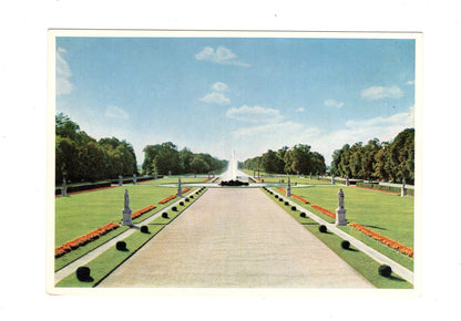 Ansichtskarte Schloss Nymphenburg / Gartenparterre