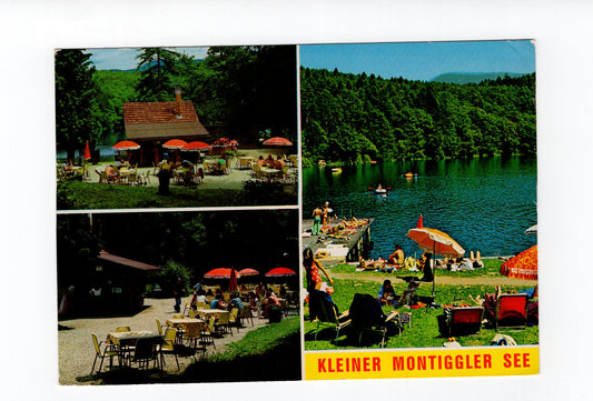 Ansichtskarte Kleiner Montiggler See / Südtirol / Italien