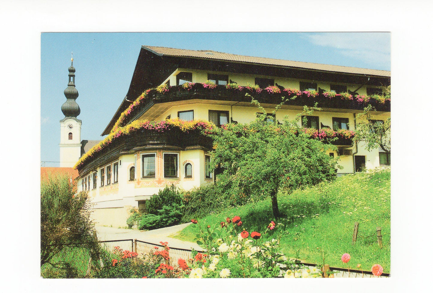 Ansichtskarte Hotel Georgshof / Waldzell / Oberösterreich / Österreich