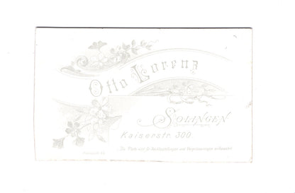 Fotografie Damenportrait - Solingen 1890er