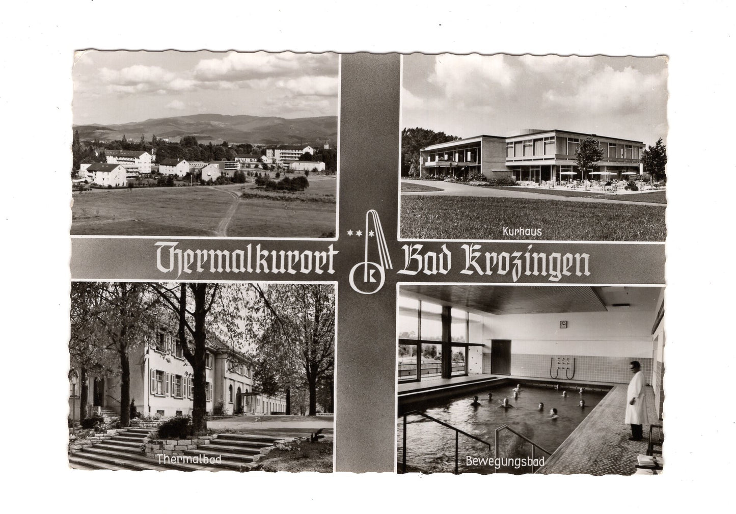 Ansichtskarte Bad Krozingen / Kurhaus / Bewegungsbad +++