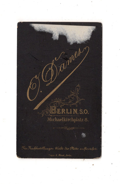 Fotografie Feine Dame - Berlin um 1880