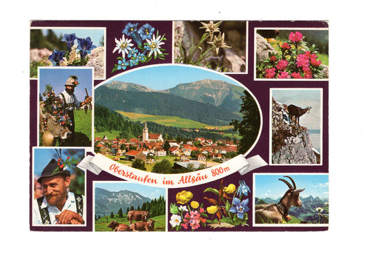 Ansichtskarte Oberstaufen im Allgäu / H1-55